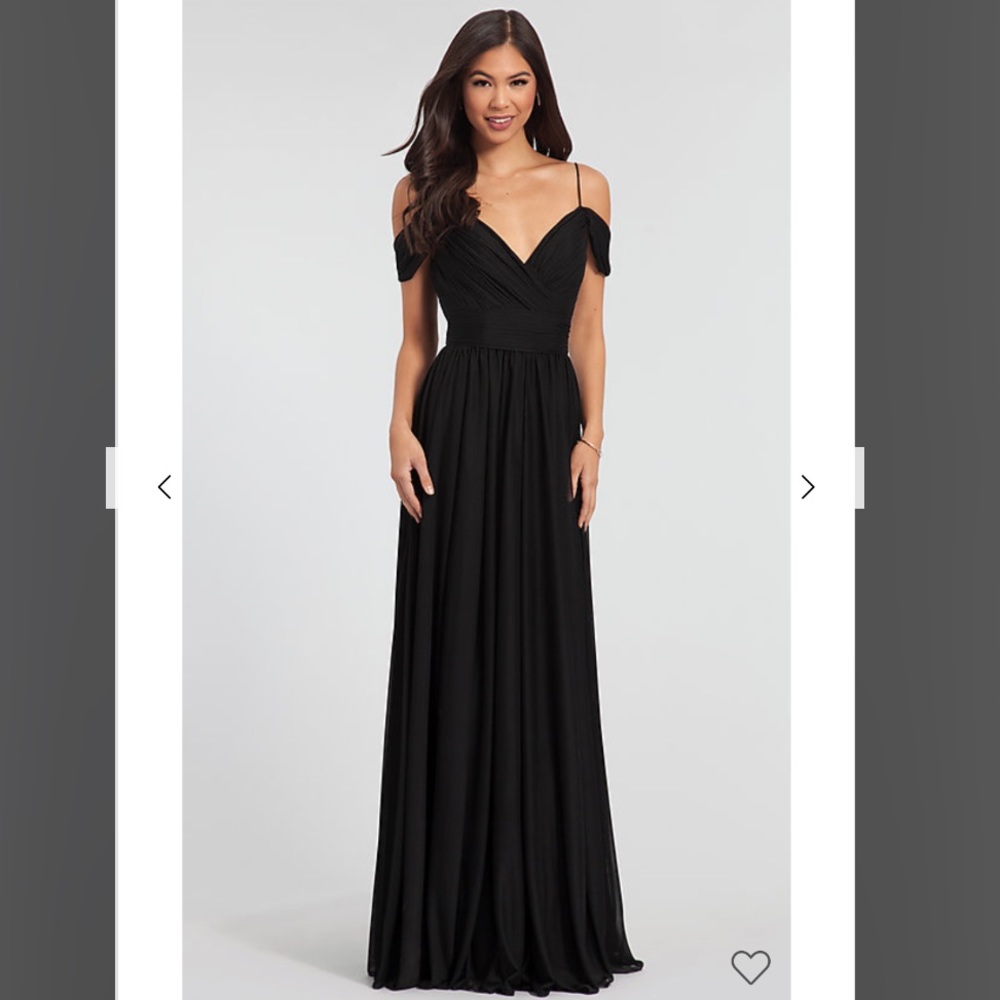 NWT KLEINFELD COLD-SHOULDER LONG BRIDESMAID DRESS